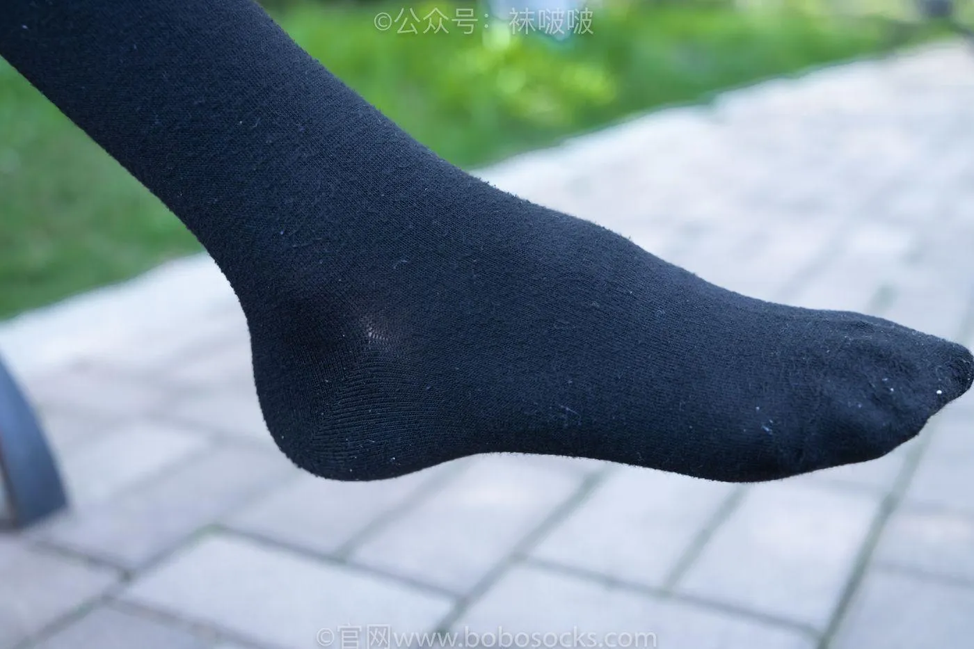 [BoBoSocks袜啵啵]NO.007 稚予-JK制服、皮鞋、黑色中筒棉袜、肉丝 [143P]插图